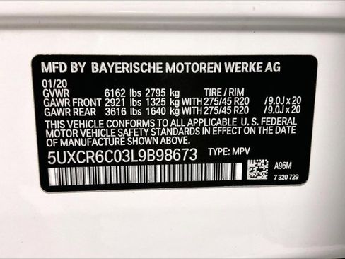 Used 2020 BMW X5 xDrive40i w/ M Sport Package image 44