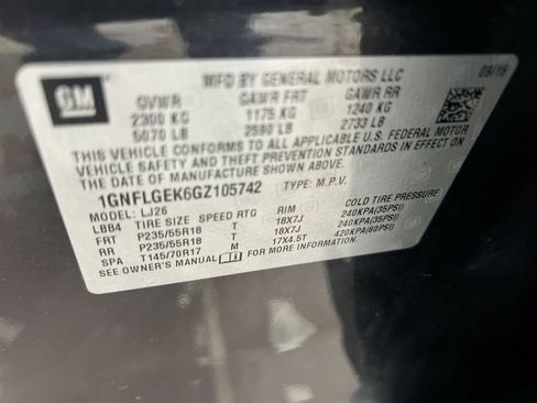 Used 2016 Chevrolet Equinox LTZ w/ Enhanced Convenience Package image 27