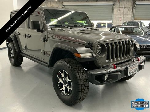 Used 2021 Jeep Wrangler Unlimited Rubicon w/ Steel Bumper Group image 3