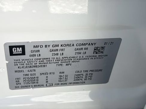 Used 2021 Buick Encore Preferred w/ Safety Package AWD/4WD image 26