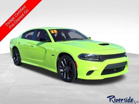 Certified 2023 Dodge Charger R/T w/ Blacktop Package RWD image 1