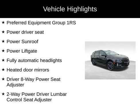 Used 2024 Chevrolet Equinox RS AWD/4WD image 2