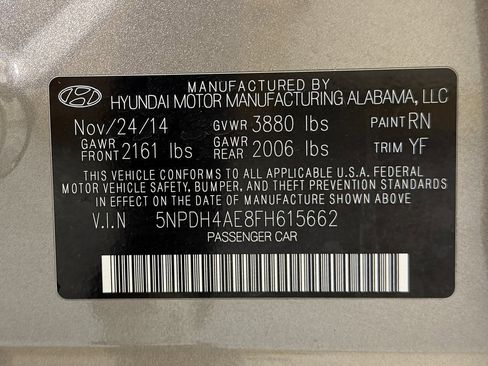 Used 2015 Hyundai Elantra Limited image 14