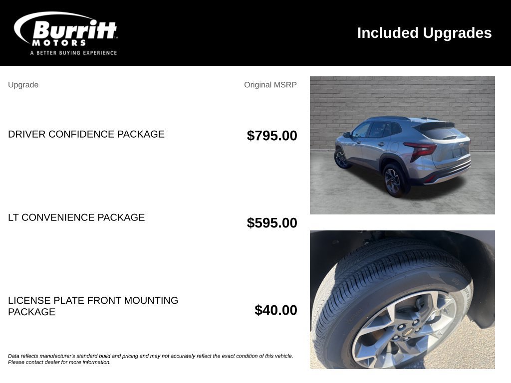 Used 2024 Chevrolet Trax LT w/ Driver Confidence Package FWD image 3