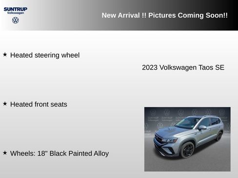 Used 2023 Volkswagen Taos SE w/ Panoramic Sunroof Package FWD image 11