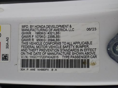 Used 2023 Honda Accord LX image 45