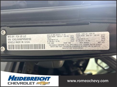 Used 2023 Jeep Wrangler Sport AWD/4WD image 9