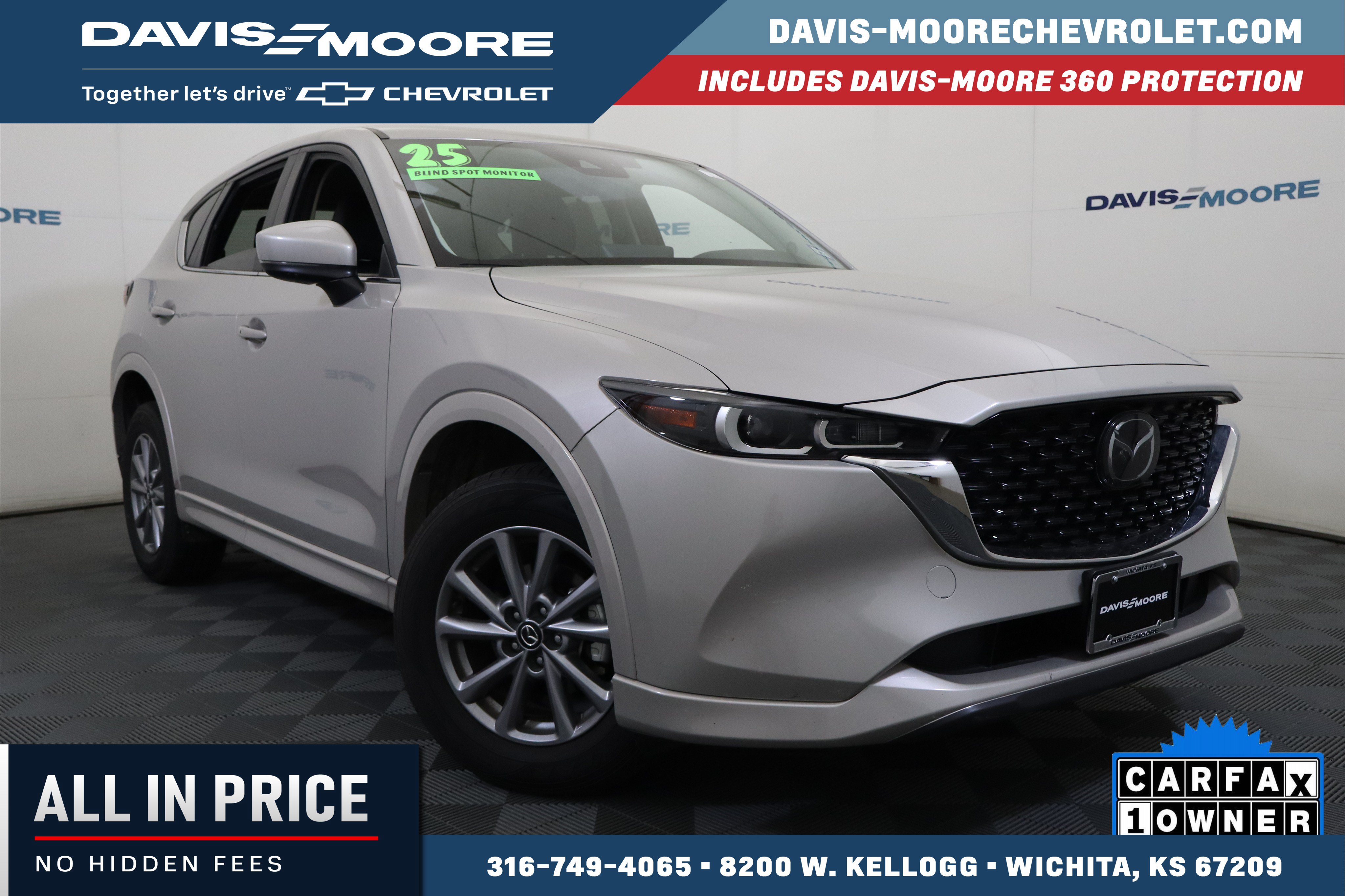 Used 2025 MAZDA CX-5 AWD 2.5 S w/ Select Package image 1