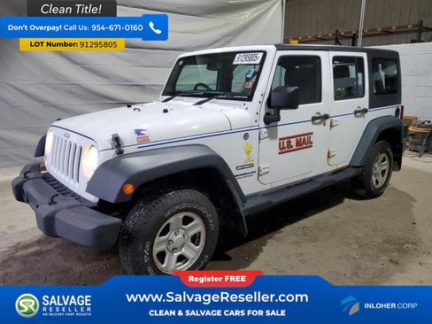 Used 2014 Jeep Wrangler Unlimited Sport AWD/4WD image 1