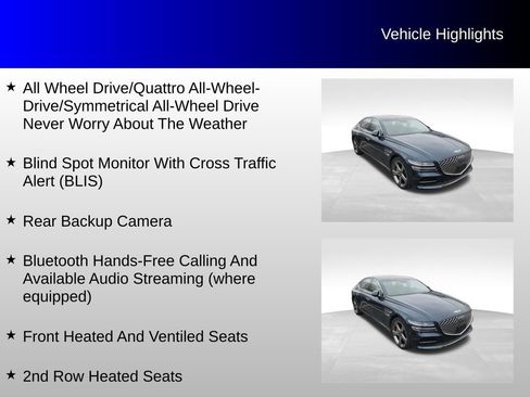 Used 2021 Genesis G80 3.5T image 4