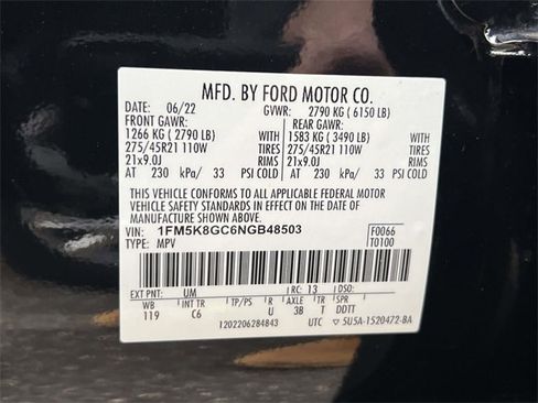 Used 2022 Ford Explorer ST w/ Equipment Group 401A image 19