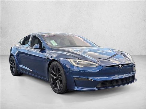 Used 2021 Tesla Model S Plaid AWD/4WD image 3
