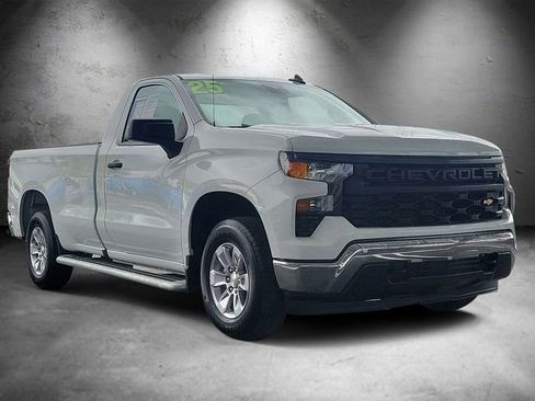 Certified 2025 Chevrolet Silverado 1500 W/T RWD image 2