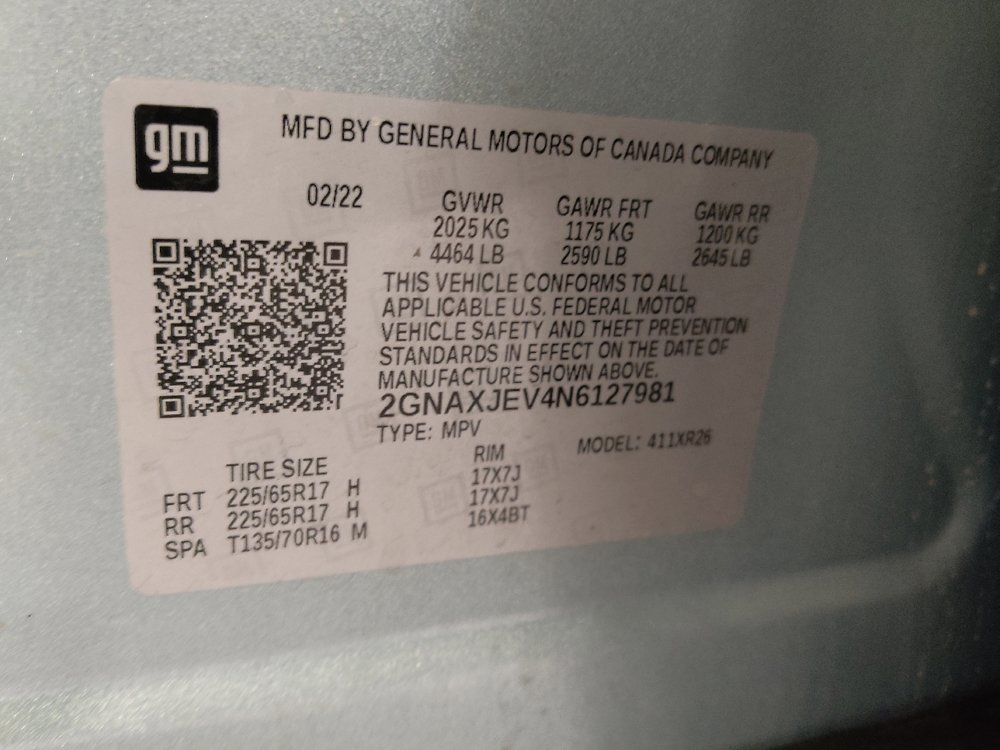 Used 2022 Chevrolet Equinox LT w/ LPO, Floor Liner Package FWD image 33