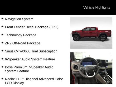New 2026 Chevrolet Colorado ZR2 w/ Technology Package image 27