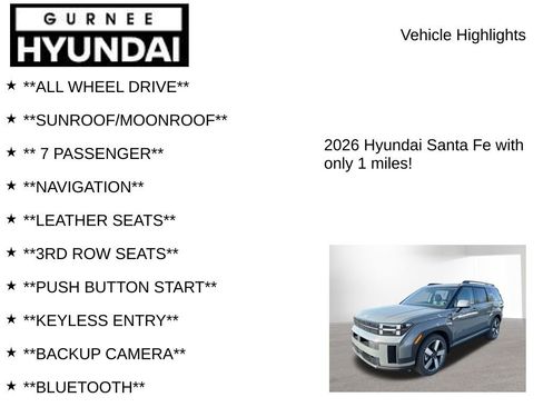 New 2026 Hyundai Santa Fe Limited image 8