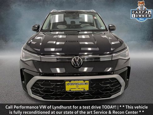 Used 2025 Volkswagen Taos SEL w/ Black Wheel Plus Package image 2