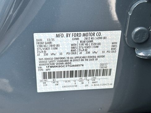 New 2026 Ford Explorer ST w/ Sun And Sound Package image 30