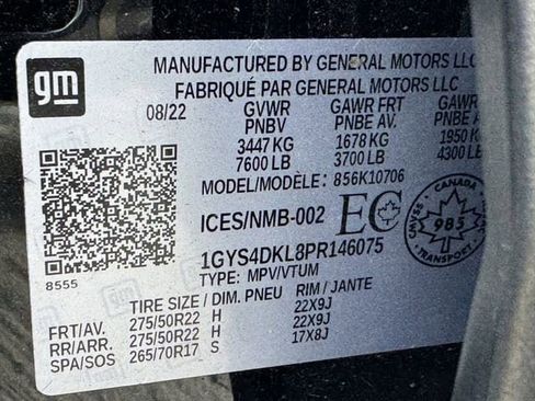 Certified 2023 Cadillac Escalade Premium Luxury Platinum image 37