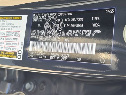 Used 2025 Toyota 4Runner TRD Sport Premium AWD/4WD image 35