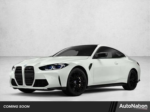 Used 2021 BMW M4 Coupe w/ Executive Package RWD image 1