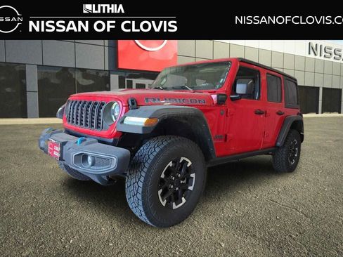 Used 2024 Jeep Wrangler Unlimited Rubicon 4xe AWD/4WD image 1