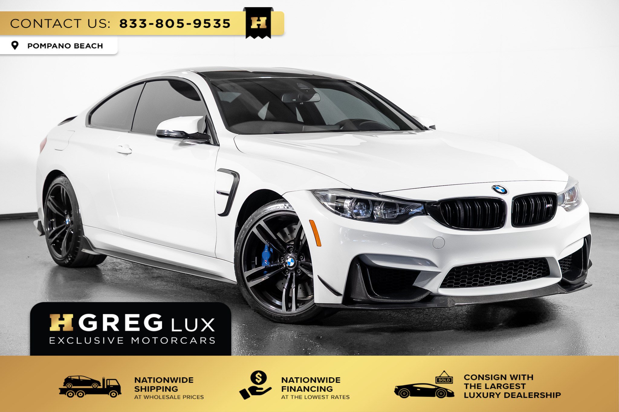 Used 2020 BMW M4 Coupe RWD image 1