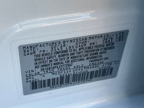 Used 2018 Nissan Sentra SV image 28