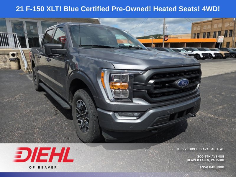 Used 2021 Ford F150 XLT w/ Equipment Group 302A High AWD/4WD image 1
