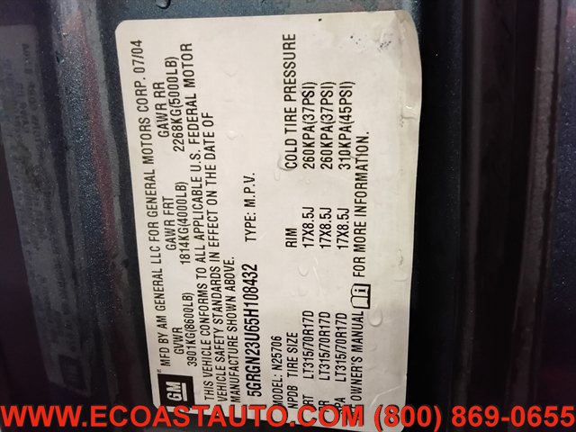 Used 2005 HUMMER H2 w/ Preferred Equipment Group AWD/4WD image 26