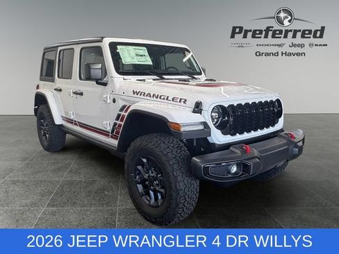 New 2026 Jeep Wrangler Unlimited Sport w/ Dual Top Group AWD/4WD image 1