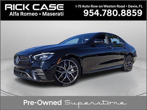 Used 2022 Mercedes-Benz E 350 4MATIC Sedan image 1