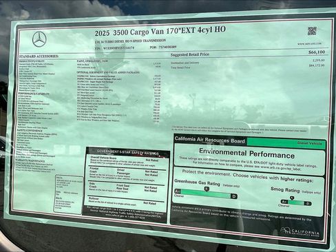 New 2025 Mercedes-Benz Sprinter 3500 image 10