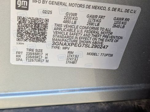 Certified 2025 Chevrolet Equinox LT AWD/4WD image 32