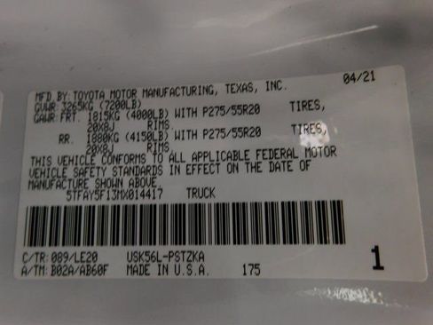 Used 2021 Toyota Tundra Platinum image 40