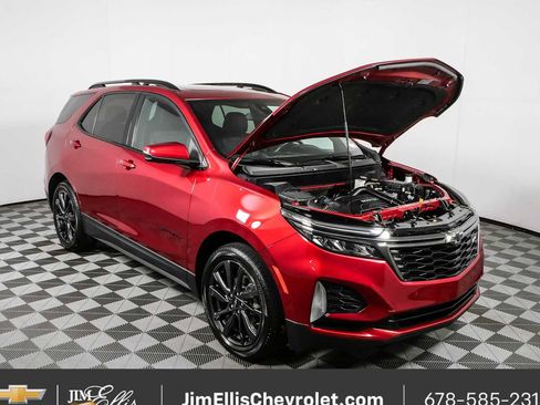 Used 2022 Chevrolet Equinox RS w/ RS Leather Package FWD image 36