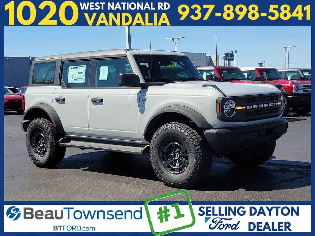 New 2026 Ford Bronco 4-Door w/ Sasquatch Package AWD/4WD 360° Tour