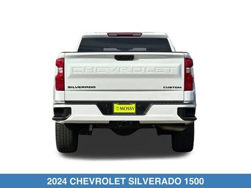 Used 2024 Chevrolet Silverado 1500 Custom w/ Turbomax Blackout Package RWD image 6