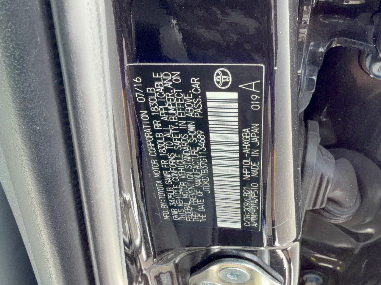 Used 2016 Toyota Prius C Four FWD image 32