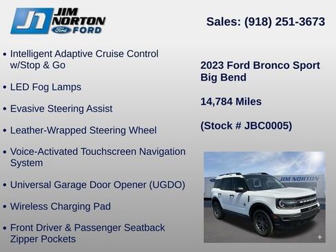 Used 2023 Ford Bronco Sport Big Bend AWD/4WD image 31