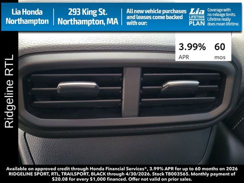 New 2026 Honda Ridgeline RTL image 29