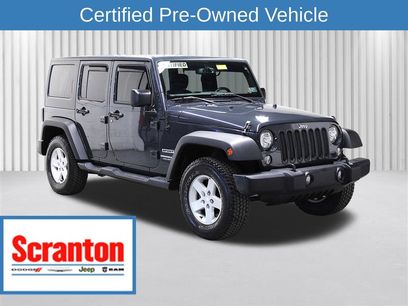 Certified 2017 Jeep Wrangler Unlimited Sport w/ Quick Order Package 24S