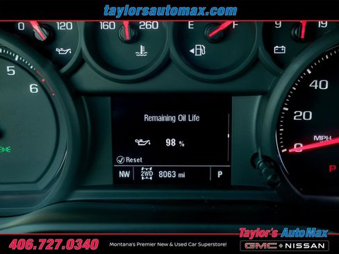 Used 2024 Chevrolet Silverado 1500 Custom Trail Boss w/ Turbomax Blackout Package AWD/4WD image 7