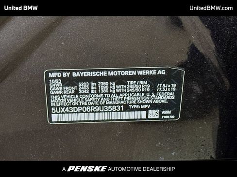 Used 2024 BMW X3 sDrive30i w/ Convenience Package RWD image 15