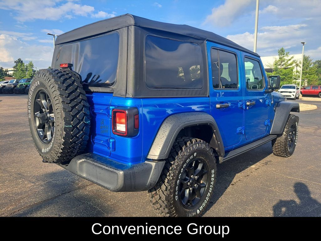 Used 2023 Jeep Wrangler Unlimited Sport AWD/4WD image 4