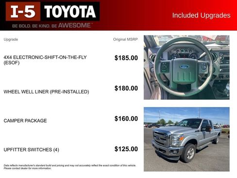 Used 2016 Ford F350 XLT w/ XLT Value Package AWD/4WD image 8