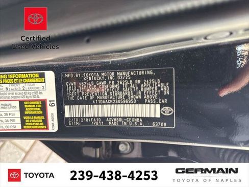 Certified 2025 Toyota Camry LE w/ Convenience Package FWD image 22