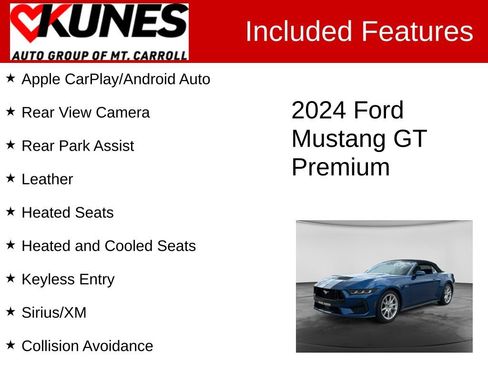 Used 2024 Ford Mustang GT Premium RWD image 3