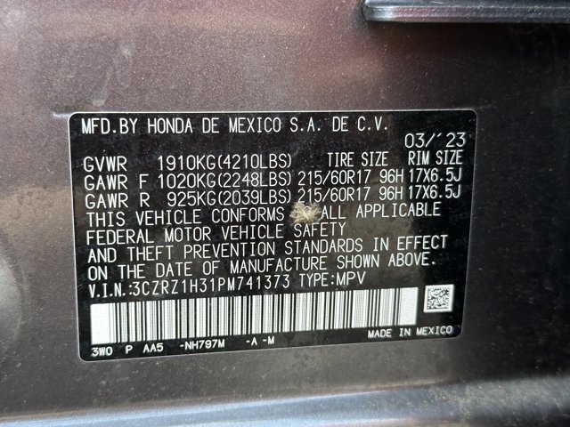 Used 2023 Honda HR-V LX image 21