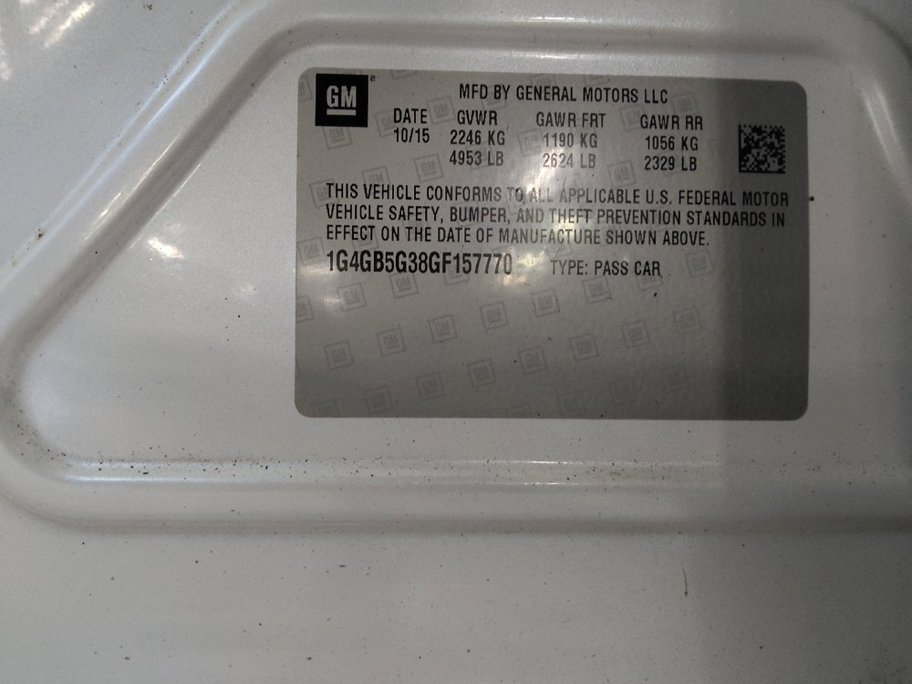 Used 2016 Buick LaCrosse Leather w/ Experience Buick Package FWD image 33